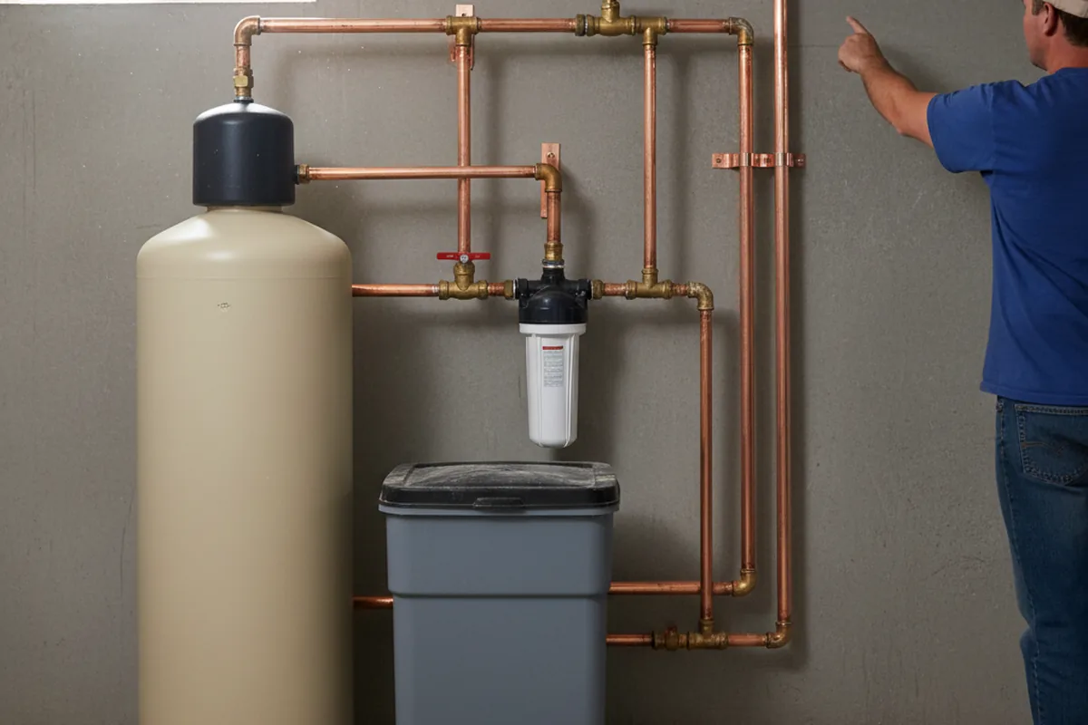 Whole-house water treatment system installed in Woodstock